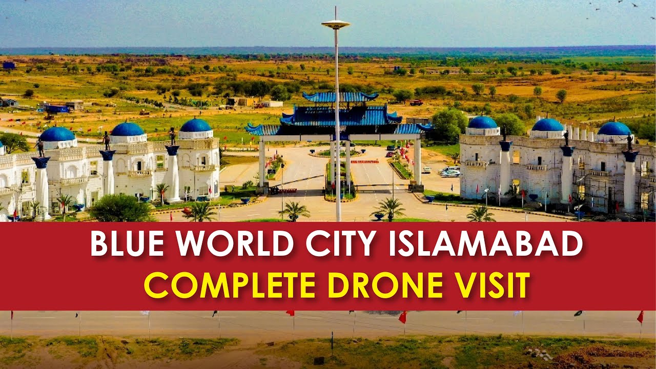 Blue World City Islamabad Latest Site Visit | BWC Complete Drone Visit | Riseonic Marketing