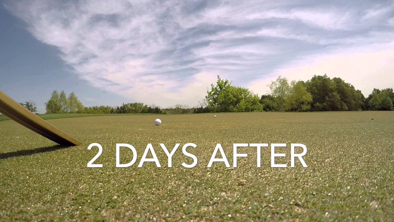 April Aerification Recovery Video