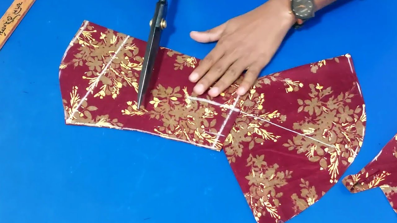 মৌসুমী হাতা কাটিং ও সেলাই ২০২৩ সালের নতুন ভিডিও | মাইক হাতা কাটিং ও সেলাই