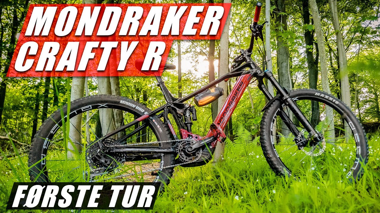 Mondraker Crafty R - Den første lange tur på min E-MTB ⚡⚡