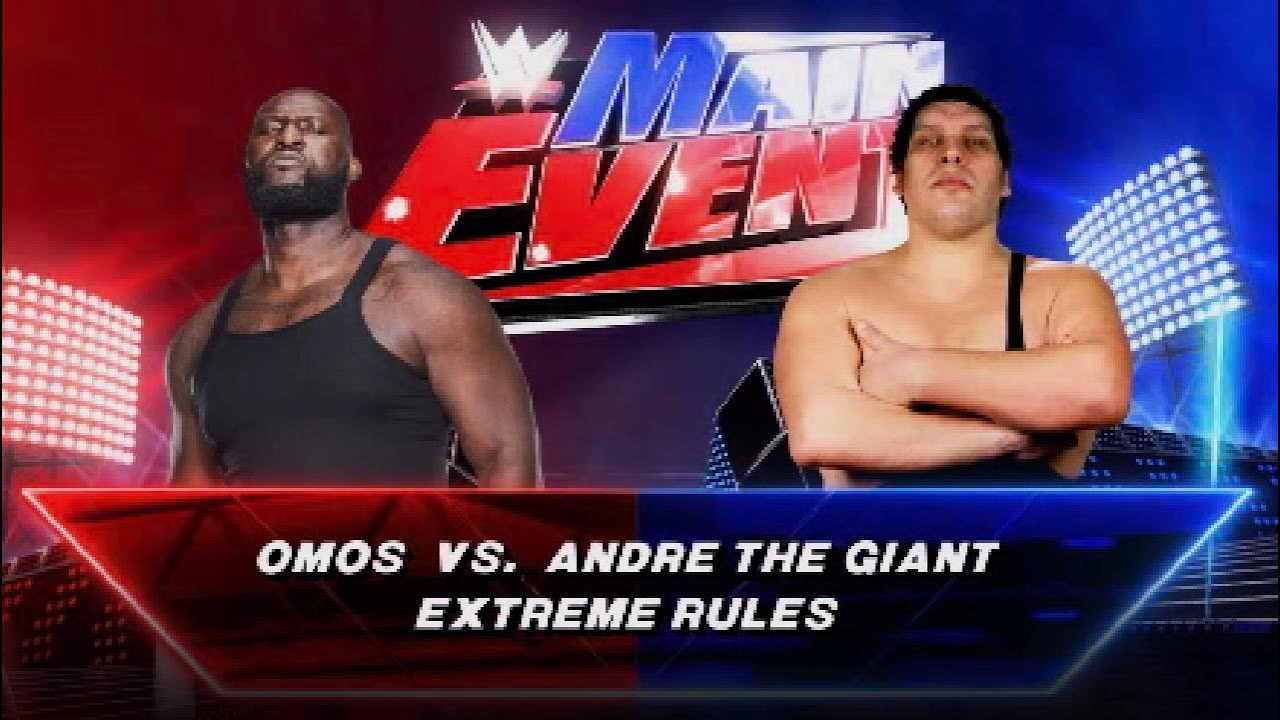 WWE 2K23 - Omos vs. Andre The Giant - Extreme Rules