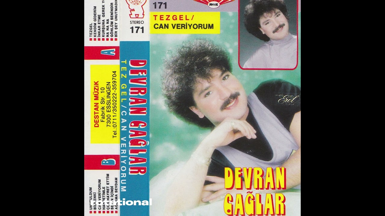 Devran Çağlar - Unutuldum (Turkish Synth-Pop, 1991)