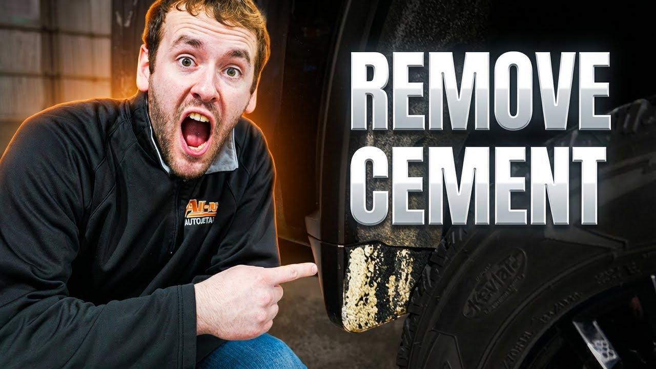 How We Removed Cement Concrete From This Car!