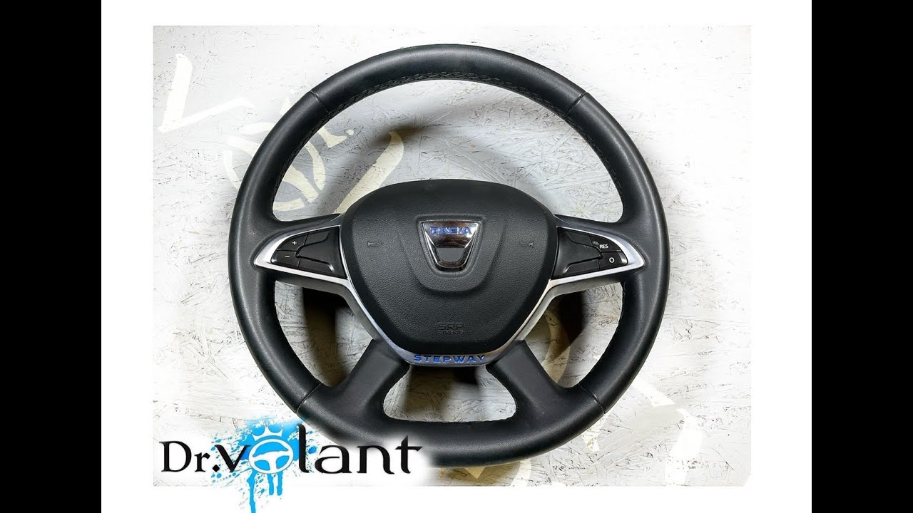 How to remove airbag steering wheel Dacia Logan 2019 - Dr.VOLANT