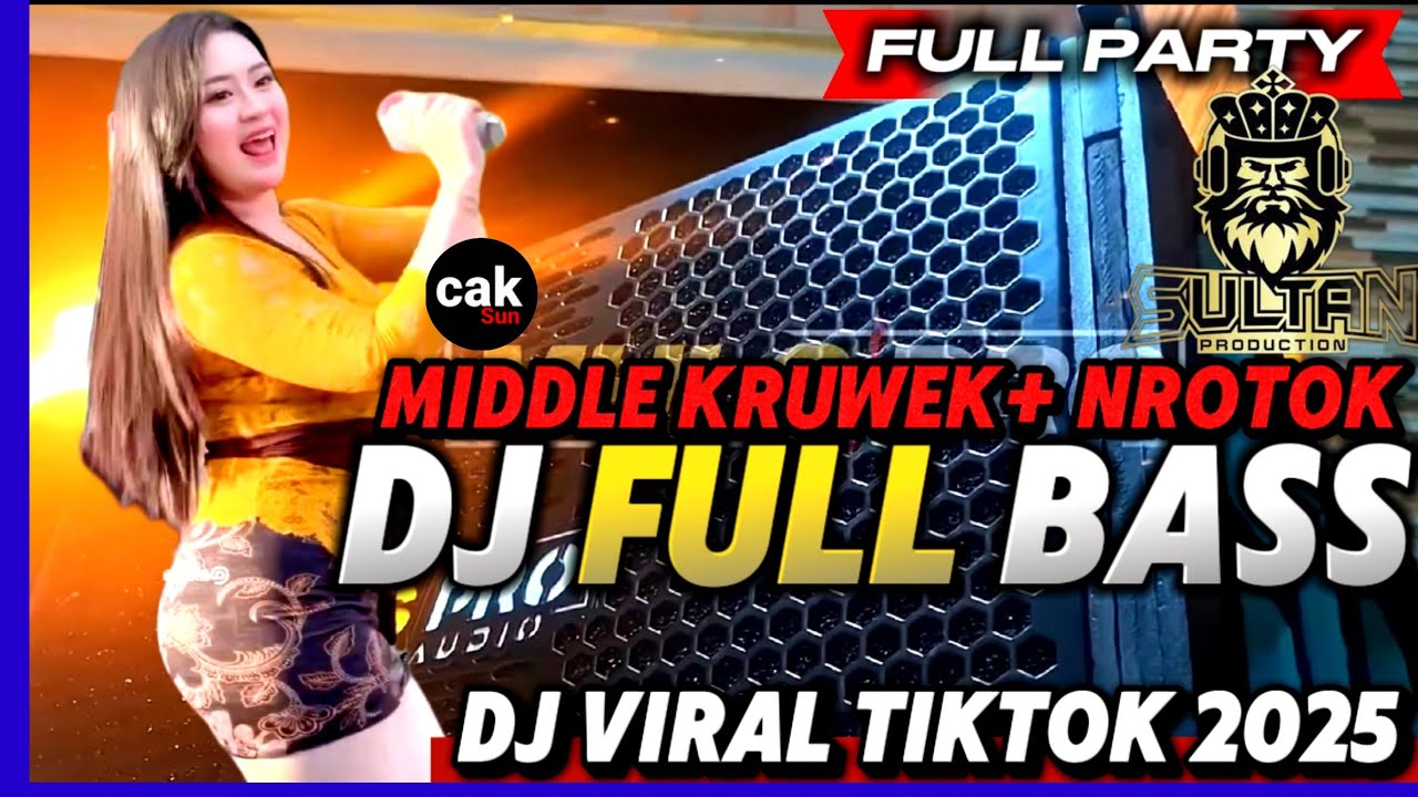 🎵DJ MIDDLE KRUWEK , BASS NROTOK MBEROT 🔥🔥 YANG KAMU CARI SELAMA INI 2025