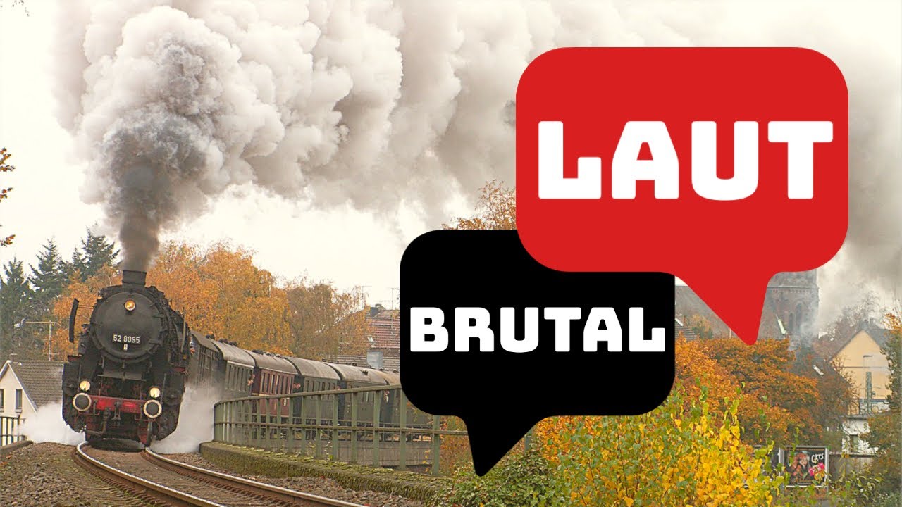 17 of 24 | Verheerend! Brutal! Laut! | 52 8095 erstürmt die Müngstener Brücke