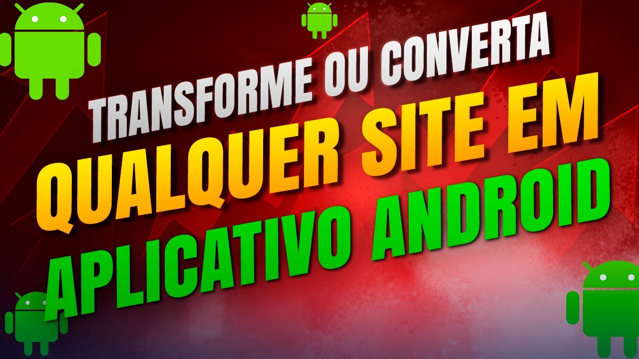 Transformar ou Converter qualquer site em aplicativo usando Android Studio - Webview Android Studio