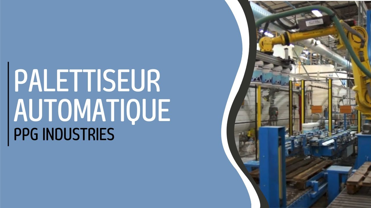PPG Indutries automatise la palettisation