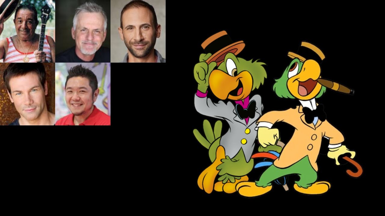 Animated Voice Comparison- Jose Carioca (Disney)