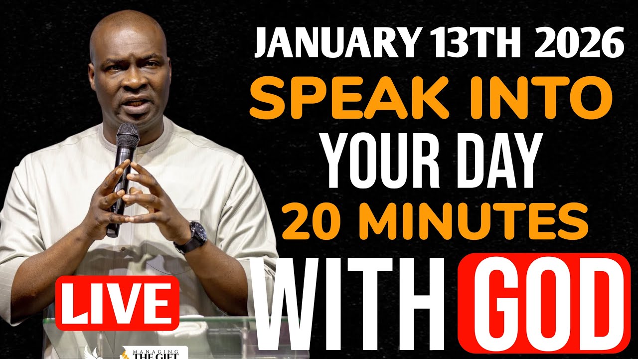 [TUESDAY 13th January 2026] SPEAK INTO YOUR DAY BEFORE THE ENEMY DOES | APOSTLE JOSHUA SELMAN