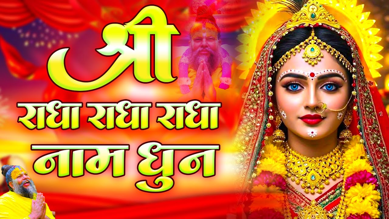 श्री राधा श्री राधा नाम जप 1008 Baar | Radha Naam Dhun Premanand Ji Maharaj | Vats Bandhu Radha Dhun