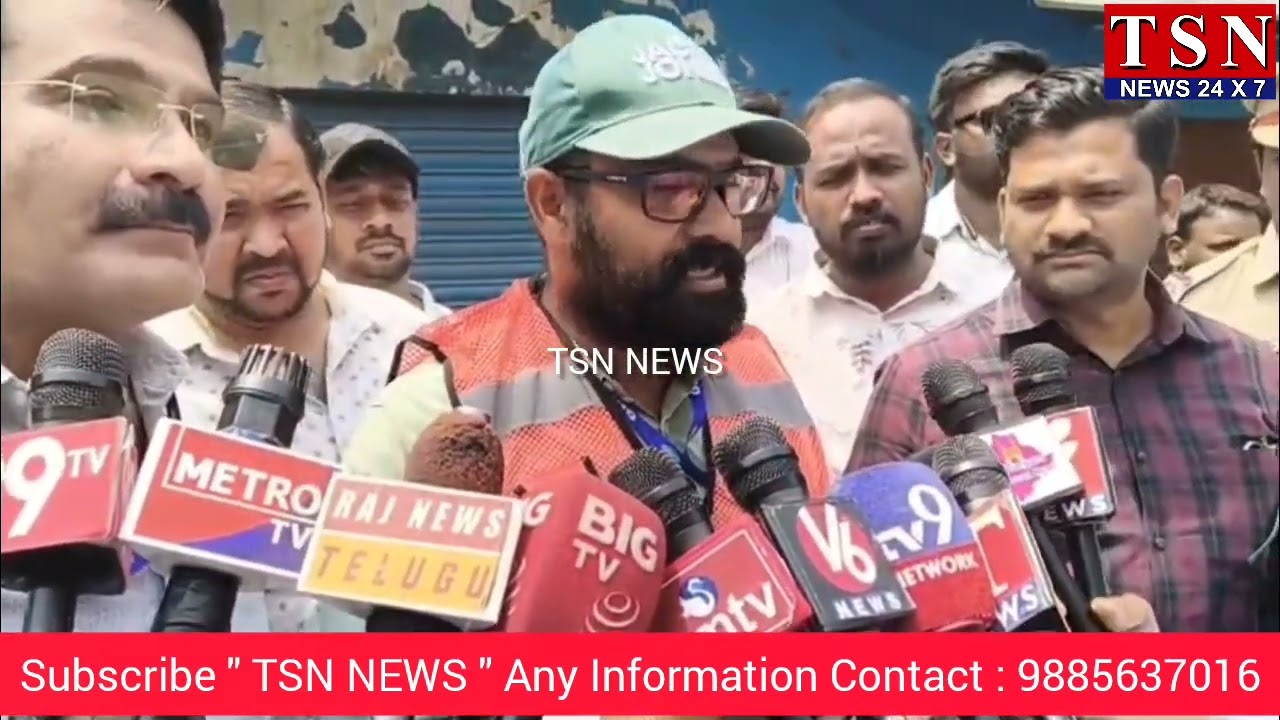 GHMC Officials Raid in A1 Chicken Shop at Secunderabad Warasiguda || TSN NEWS 