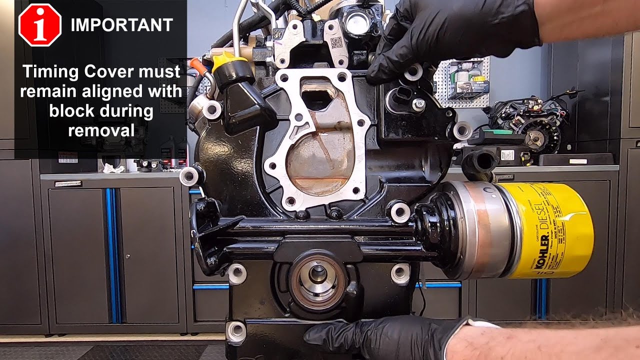 KSD Timing Cover Removal