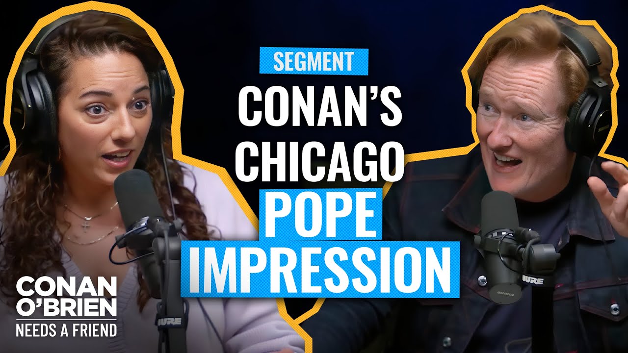 Conan’s Staff Accuses Him Of Being Anti-Pope | Conan O'Brien Needs A Friend