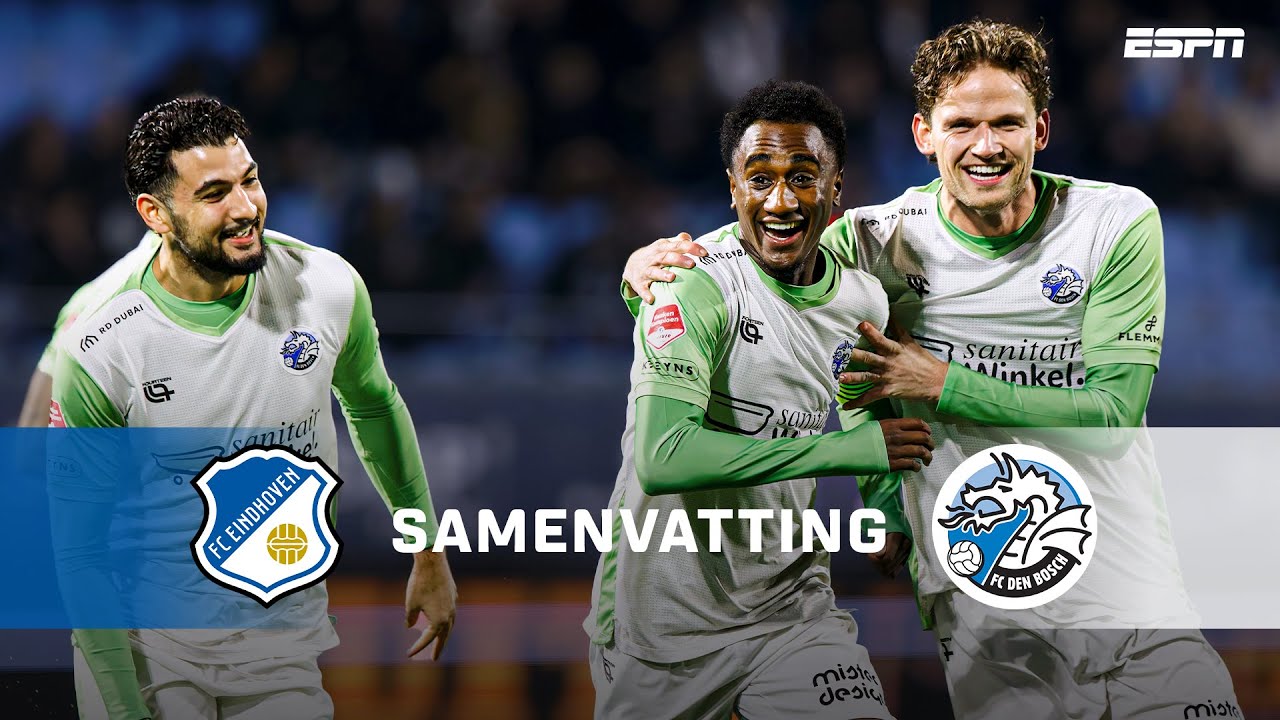 TWEE GOALS in de eerste VIJF MINUTEN 😮⏰ | Samenvatting FC Eindhoven - FC Den Bosch