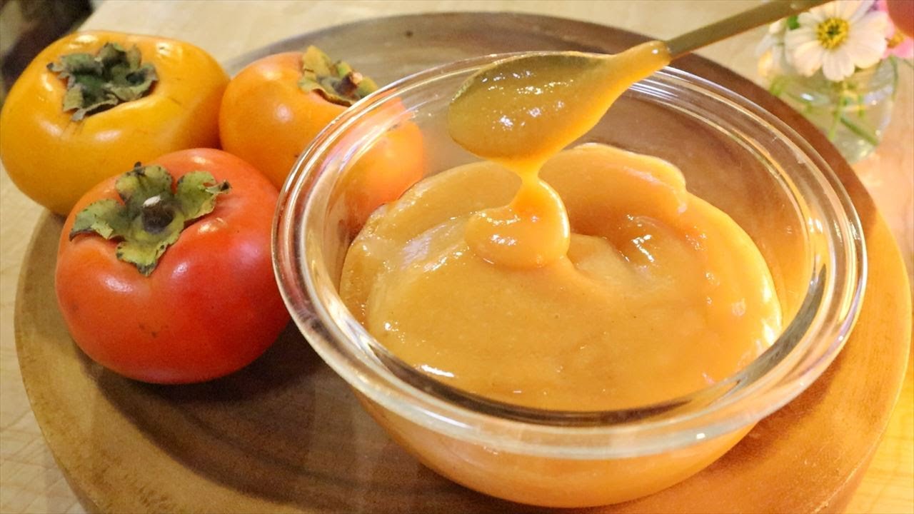 柿ペーストの作り方・レシピ Persimmon paste Recipe｜Coris cooking