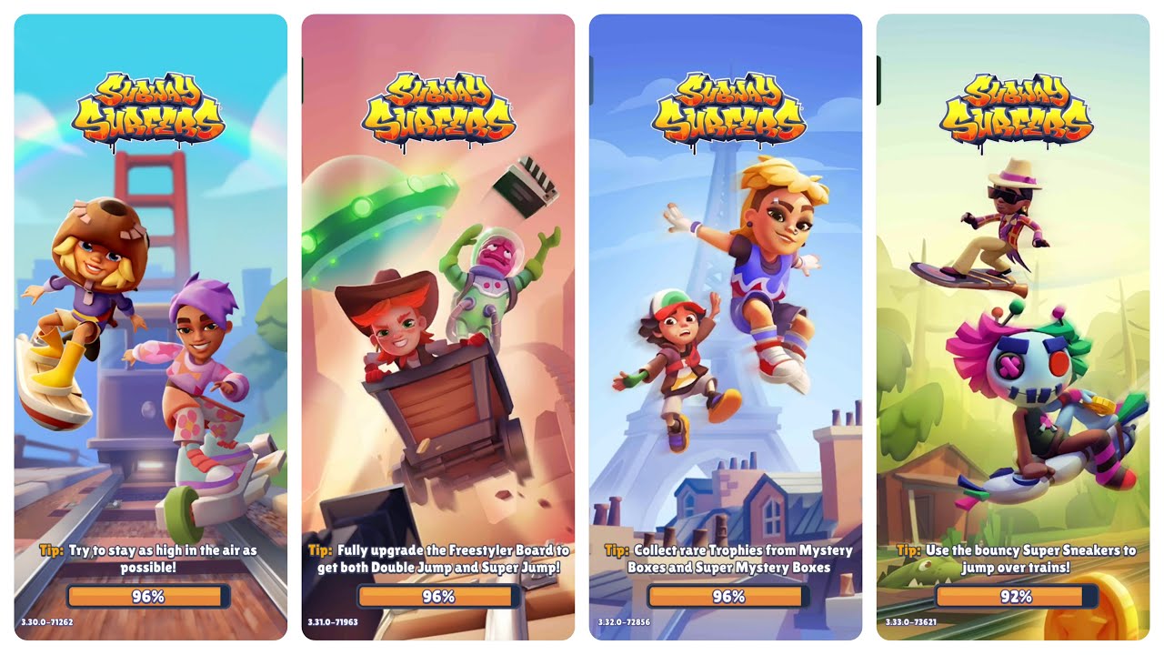 Subway Surfers San Francisco vs Hollywood vs Paris vs New Orleans 2024