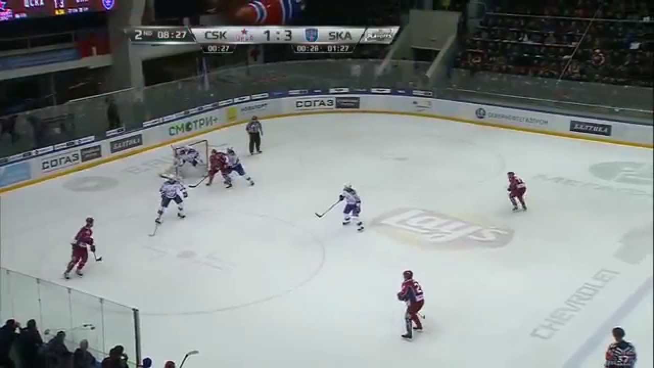 SKA @ CSKA 04/03/2015 Highlights / ЦСКА - СКА 2:6 / Запад, Финал, В серии 3:2