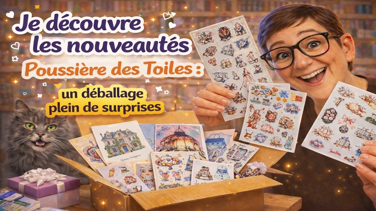 Nouveautés de Poussière des Toiles  un déballage plein de surprises