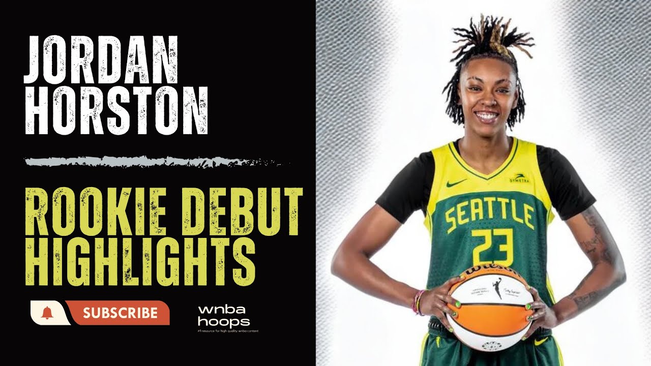 Jordan Horston WNBA Debut Highlights vs. Las Vegas Aces (5/20/23) | WNBA Hoops