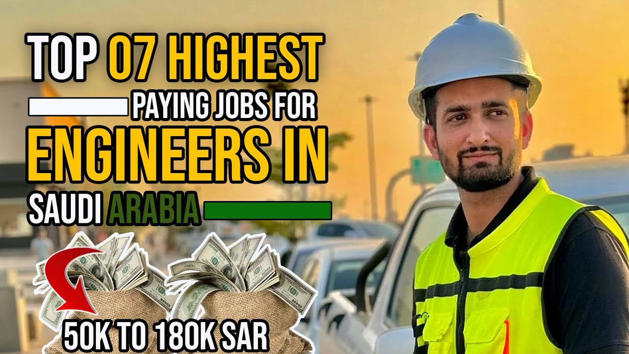 Top 07 Highest paying jobs for Engineers in Saudi Arabia 2025