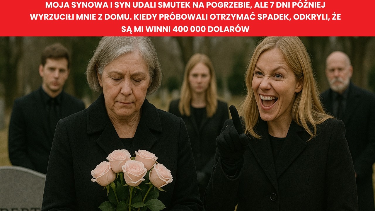 Trzy dni po pogrzebie męża moja synowa wyrzuciła mnie z domu