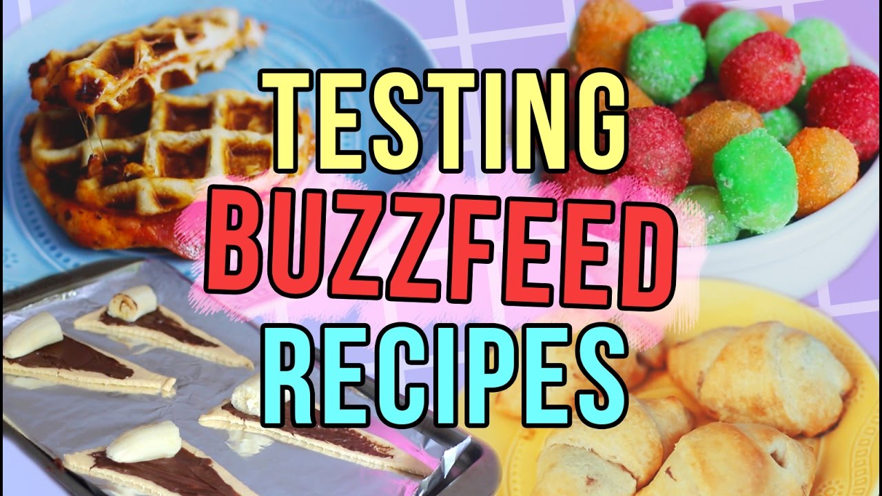 Buzzfeed/Pinterest Recipes TESTED! Easy & Quick Recipes!