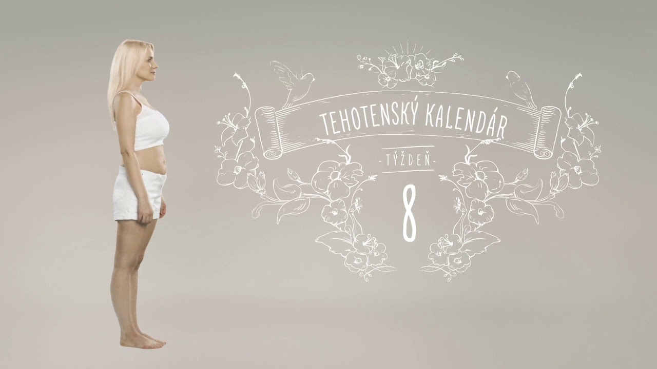 Tehotenský kalendár: 8. týždeň