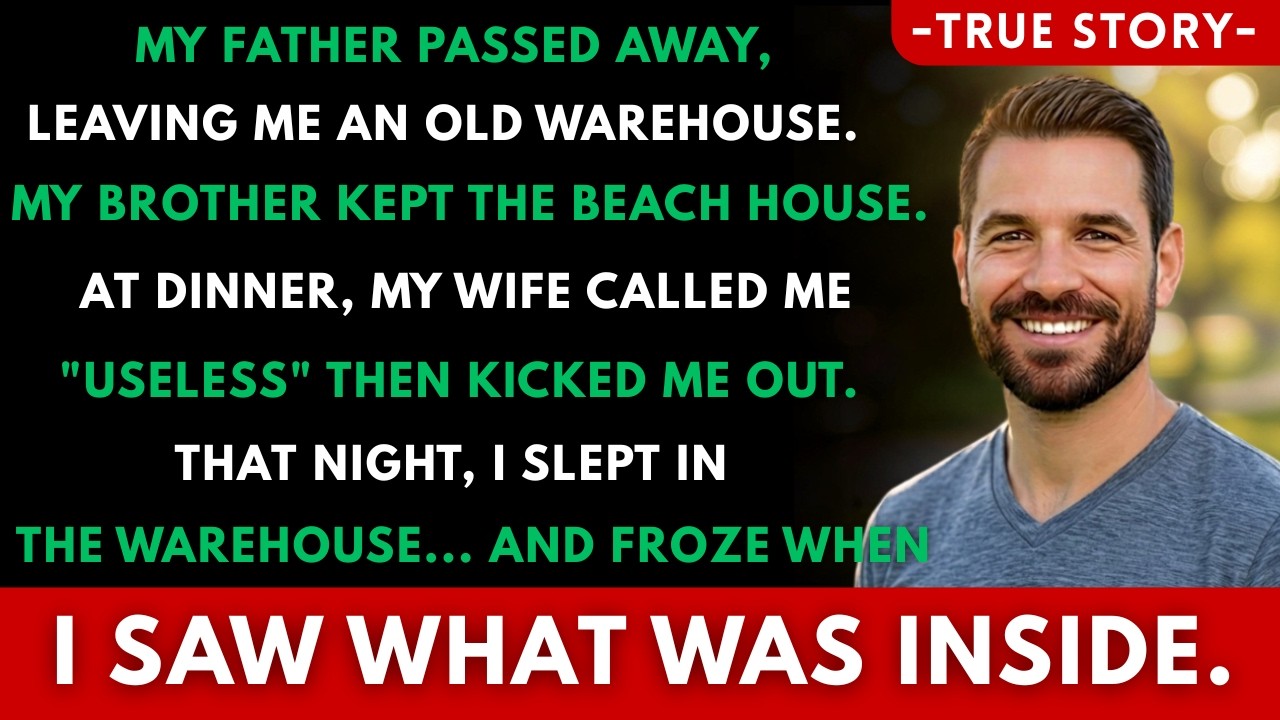 My Father Left Me a Crumbling Warehouse. My Brother Called It Garbage. My Wife Laughed. Then I Found