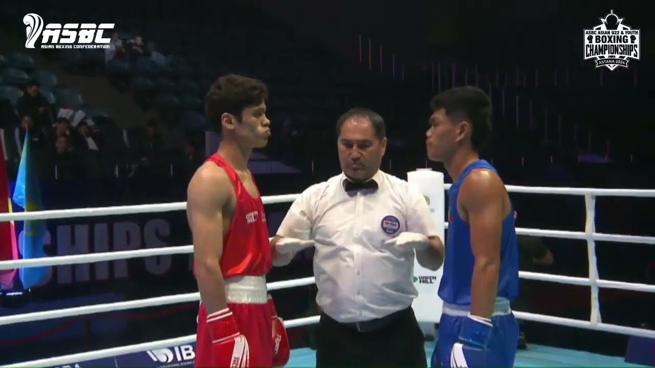 Mark Ashley Fajardo (PHI) vs. Ali Qasim Al-Sarray (IRQ) ASBC U22 Championships 2024 QF's (63kg)