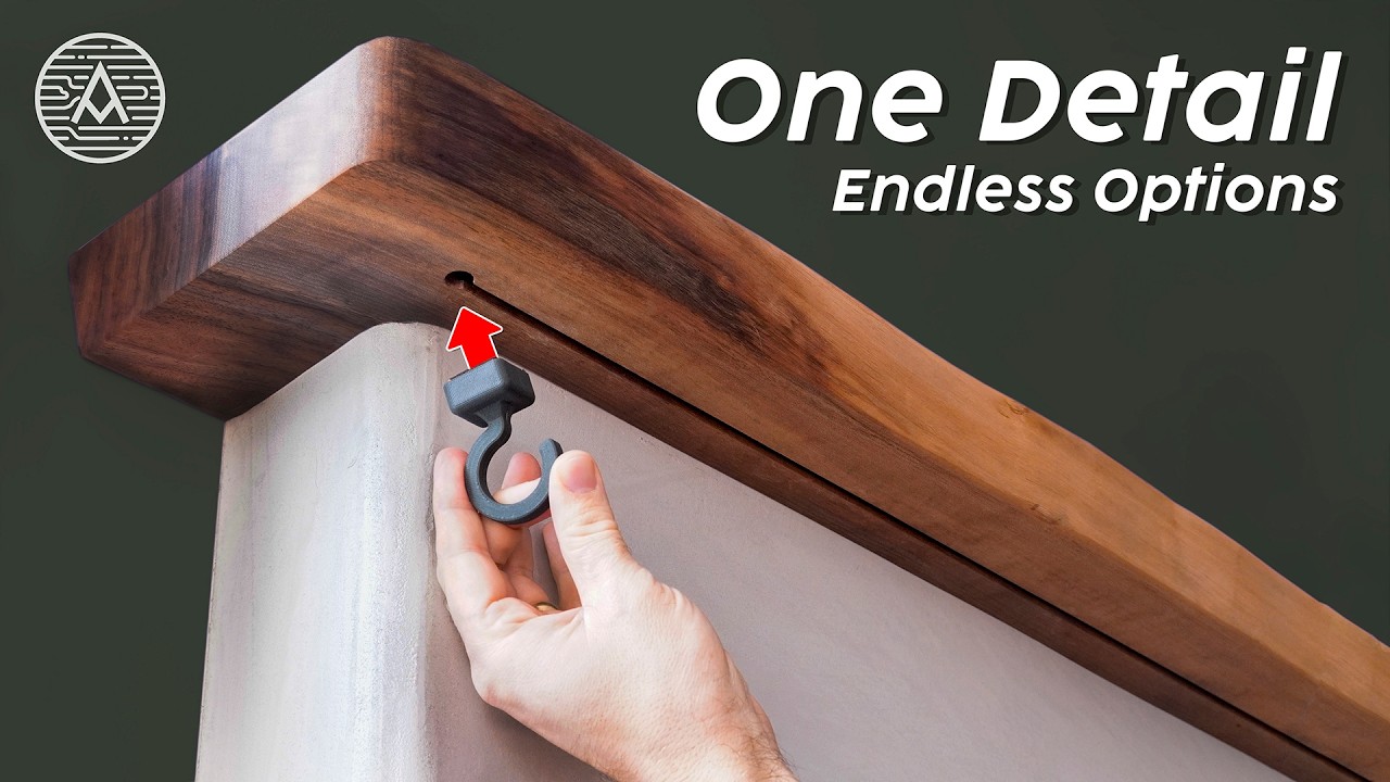 I designed a SYSTEM that turns my fireplace into a MULTI TOOL