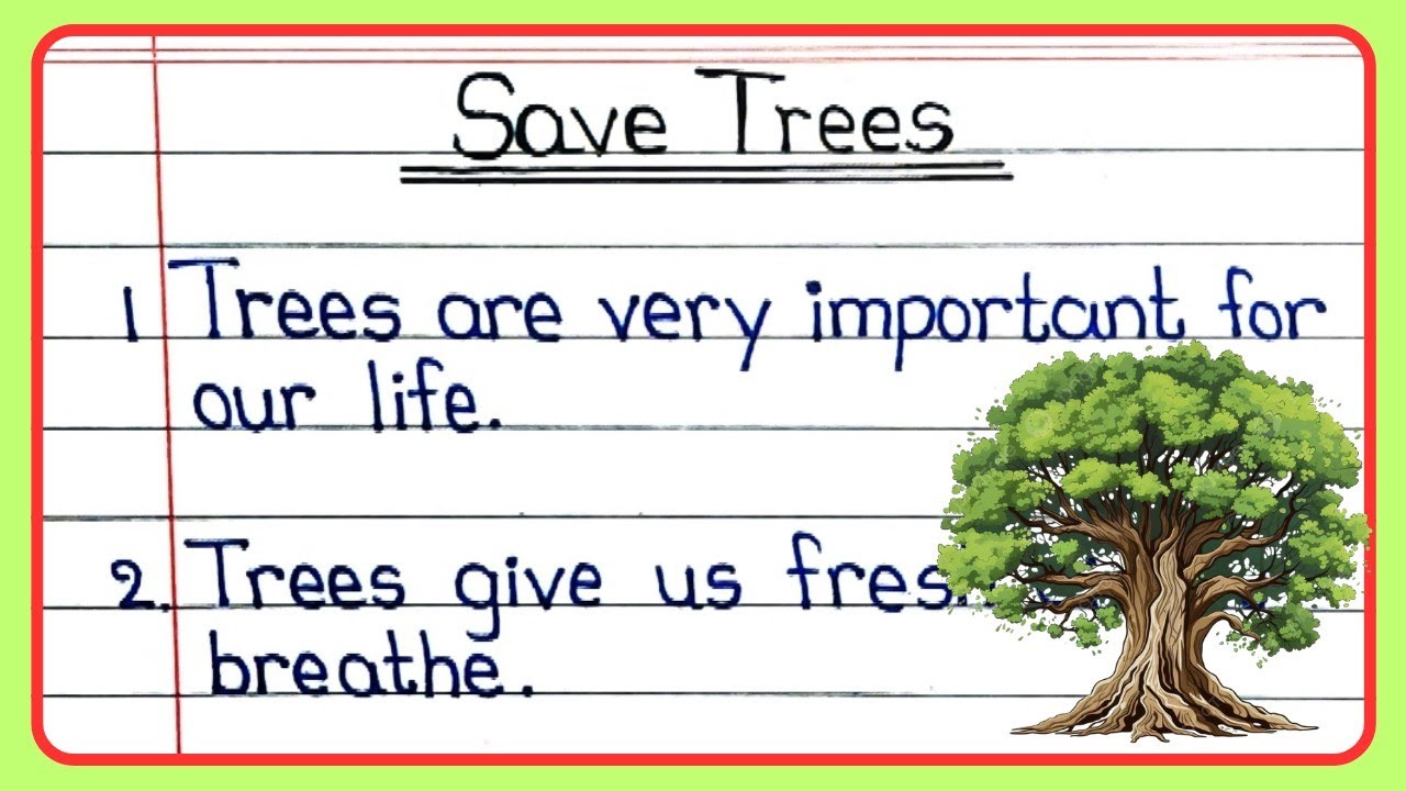 Save Trees Save Earth 🌳 | Importance of Trees for Kids | Environmental Awareness | Save Trees 🌍 