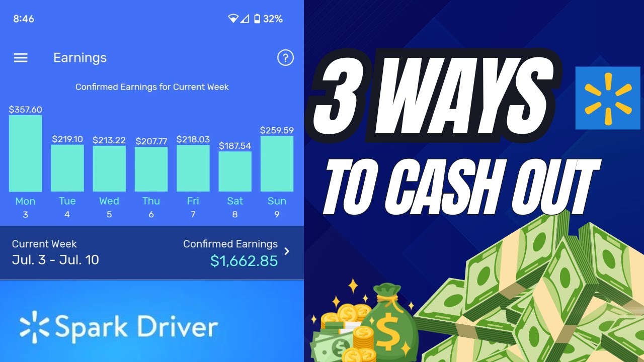 3 Ways to Cash Out Your Walmart Spark Earnings FAST