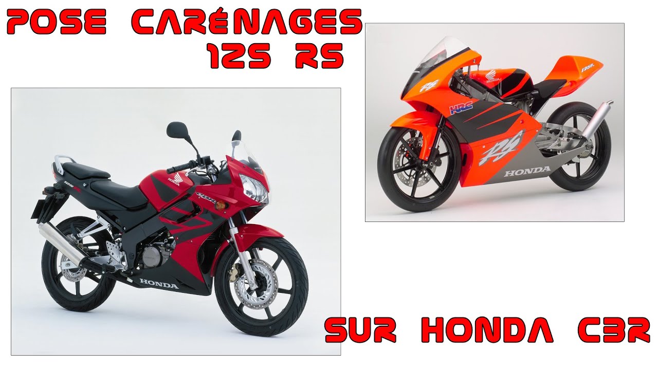 je monte un carénage de HONDA RS 125 sur ma CBR.