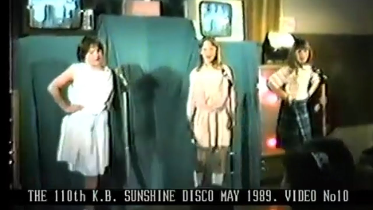KBV-279 Remastered Disco Video The KB Sunshine Disco Video No10  Featuring Tracey, Michelle & Debbie