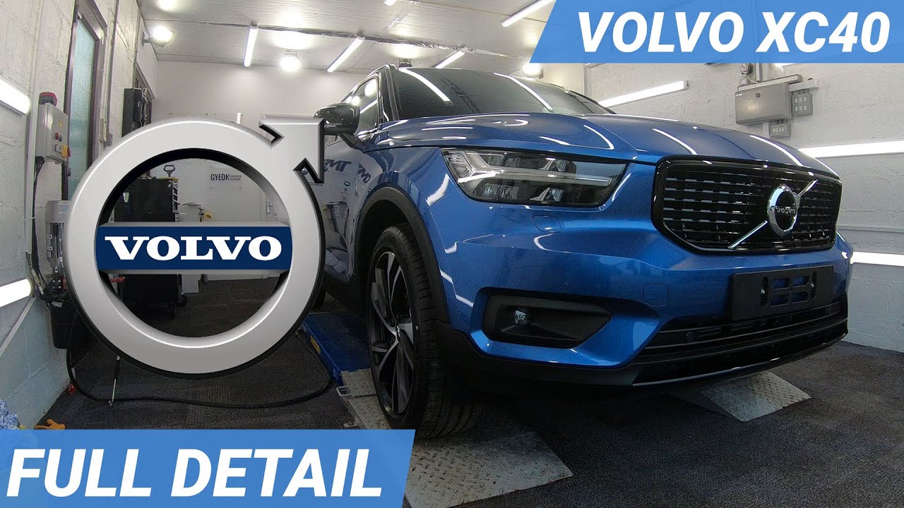 VOLVO XC40 POLISH AND CERAMIC COATING