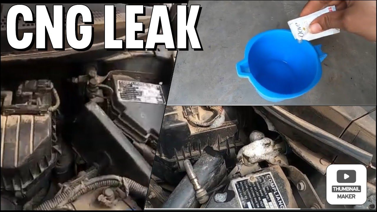 civic me cng leak ho rahi hai/ leak dhondte hai
