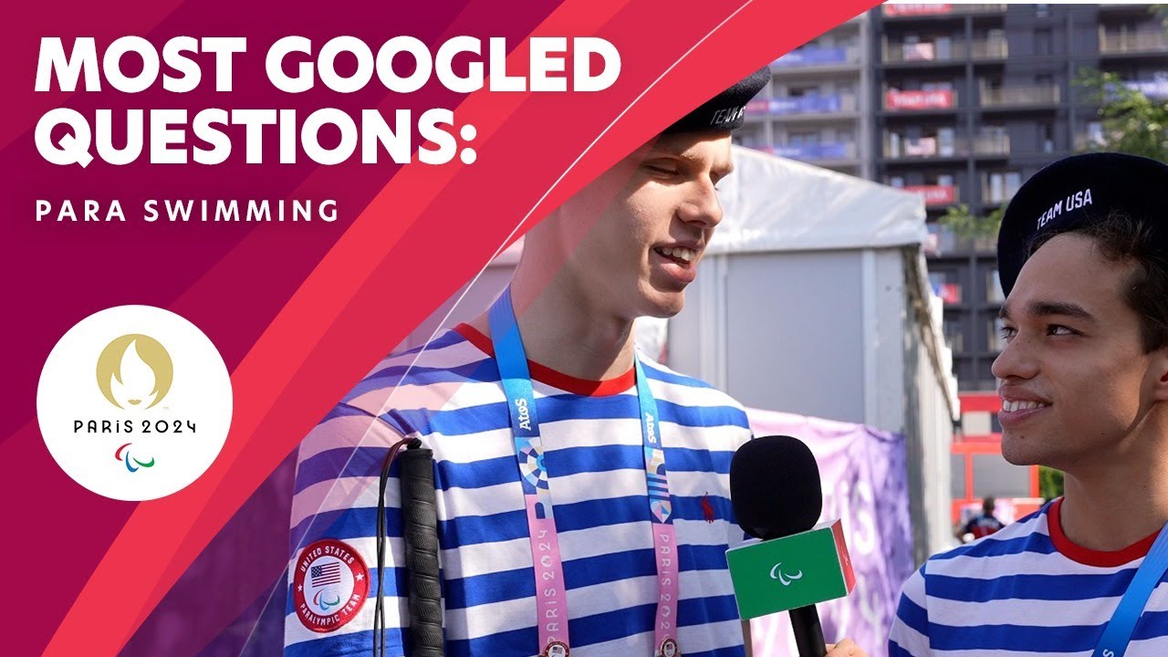 Most Googled Questions: Para Swimming 🏊🤔
