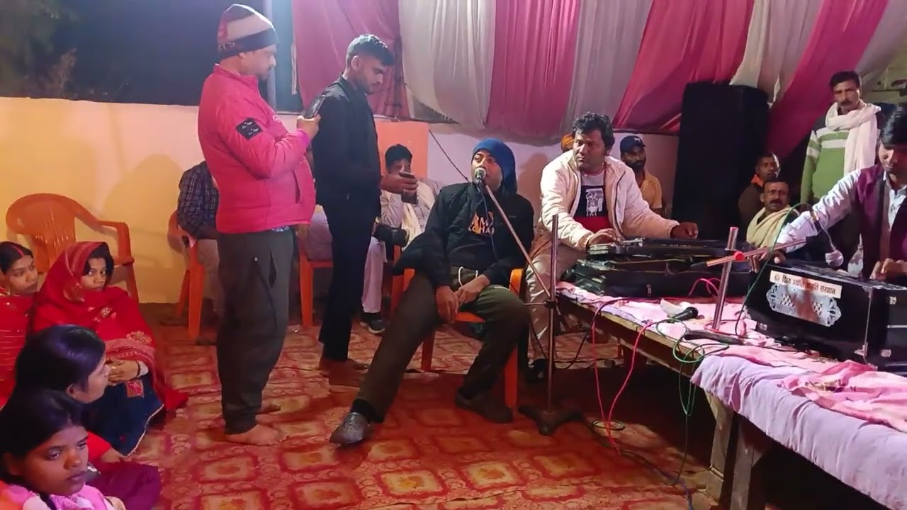 Thade leke arati aganva devi pachra geet kush tiwari