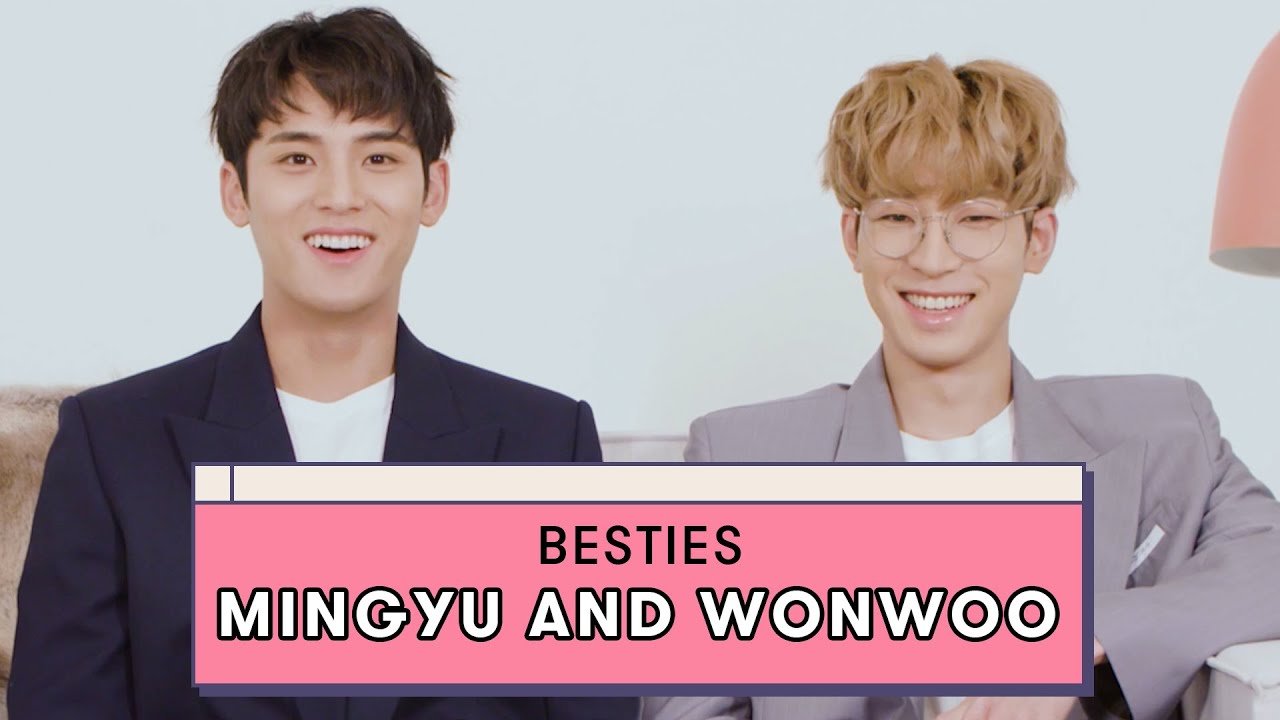 Seventeen's Mingyu And Wonwoo Reveal Details On Their Friendship | Besties On Besties | Seventeen