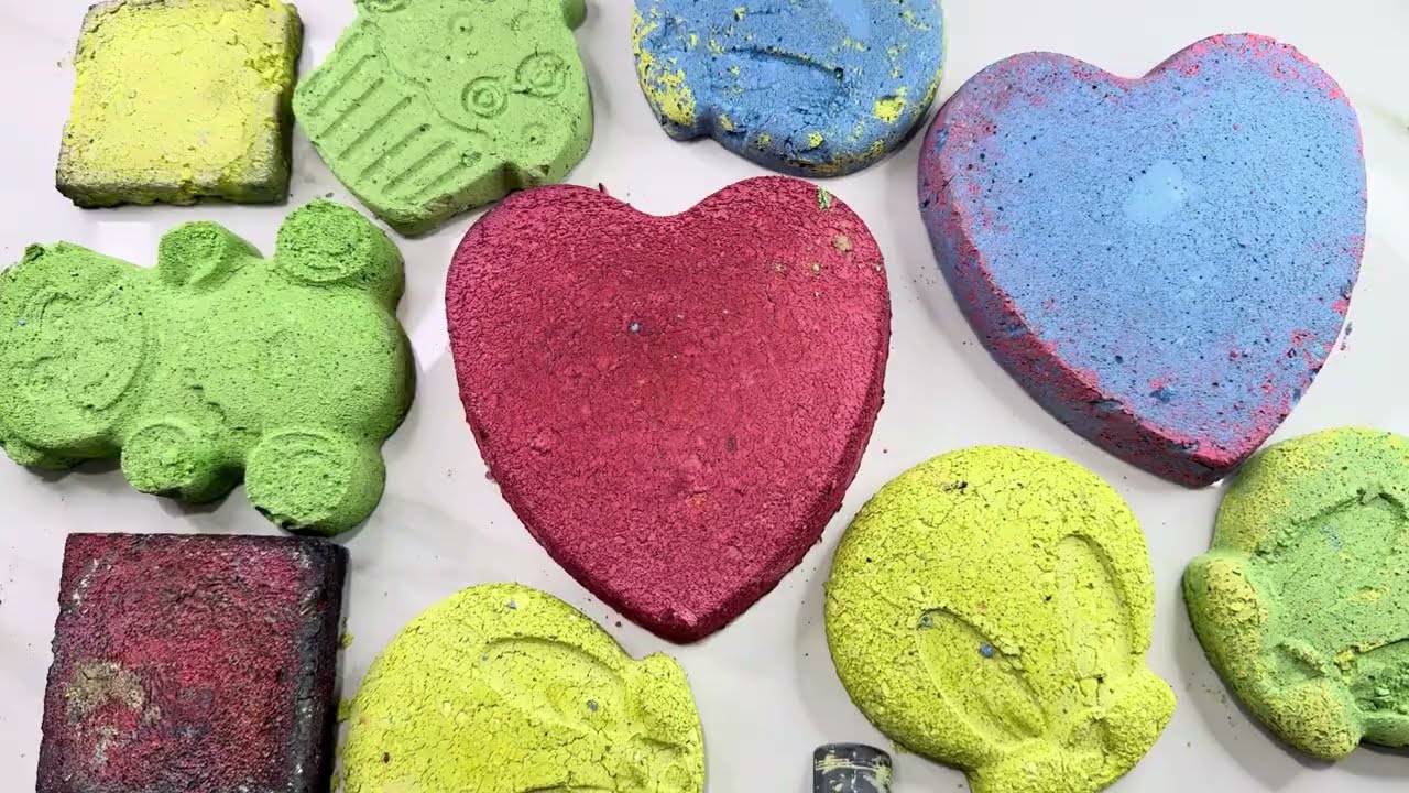 Gym Chalk Reforms Crushing ASMR Powderpuff 