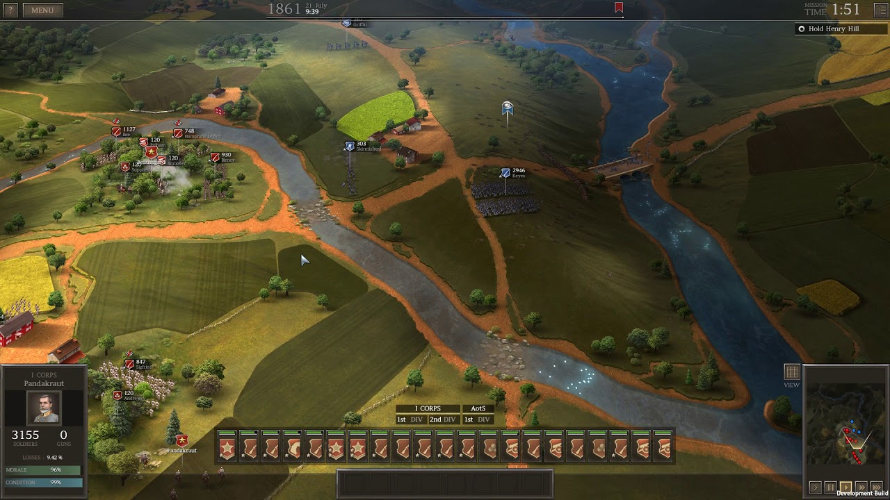 1st Bull Run - CSA Legendary - UI and AI Customizations 1.5