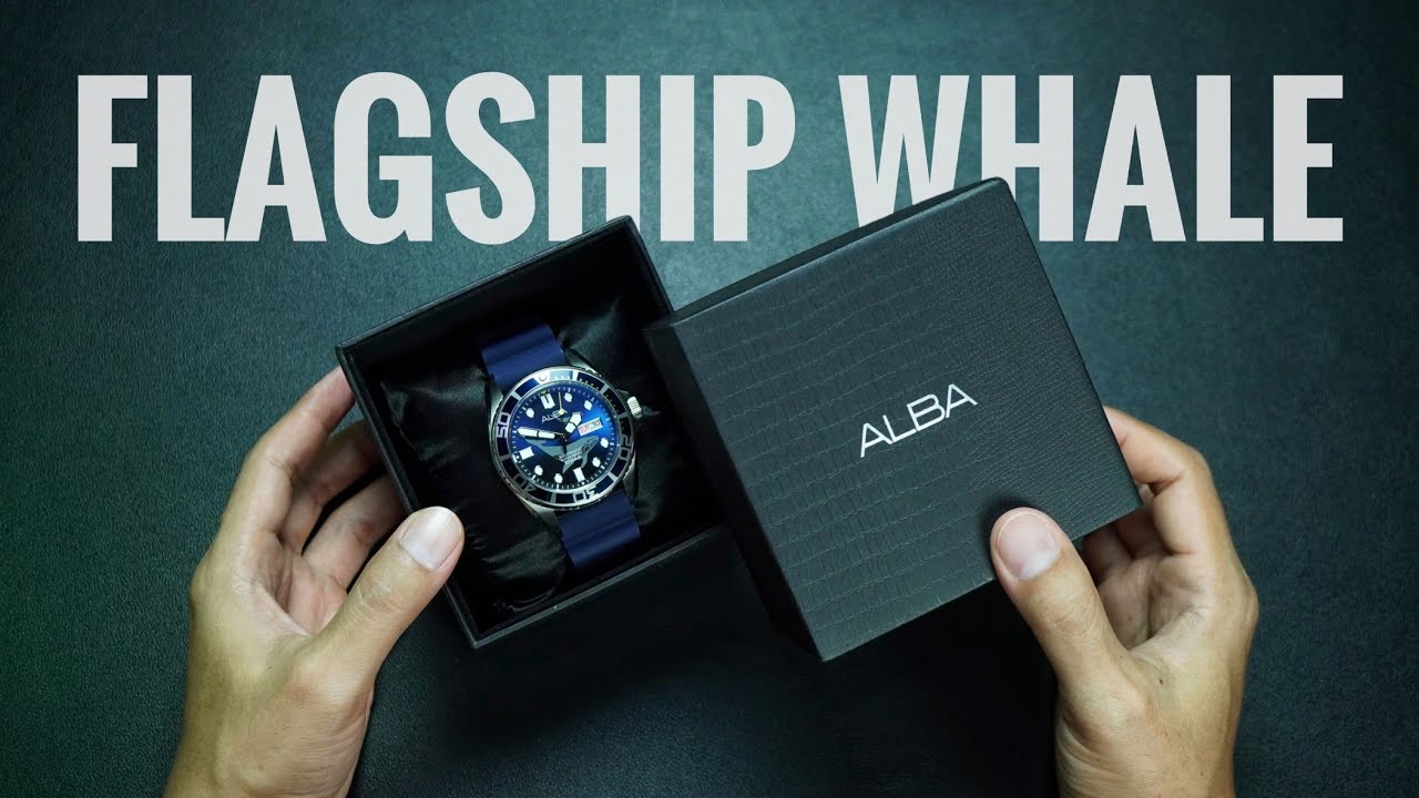SPECIAL EDITION 'FLAGSHIP WHALE'‼️Review ALBA AUTOMATIC AL4621X1