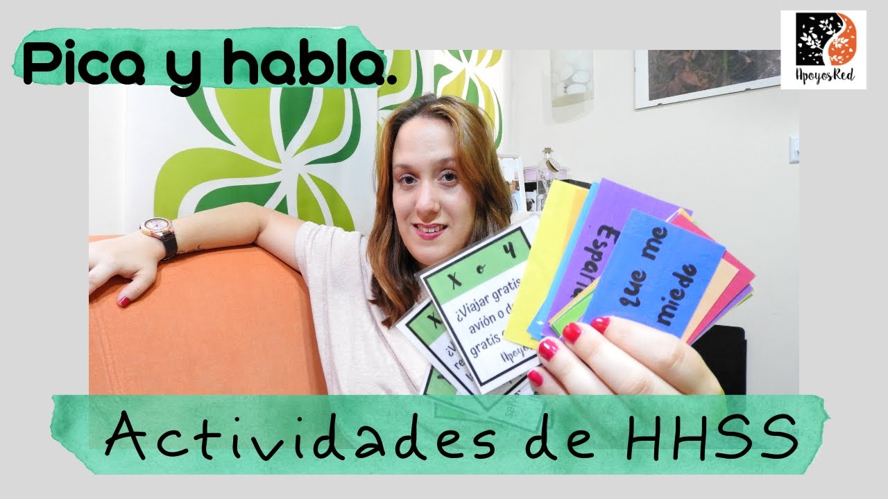 Pica y habla 😋 ACTIVIDADES para mejorar HABILIDADES SOCIALES 💭