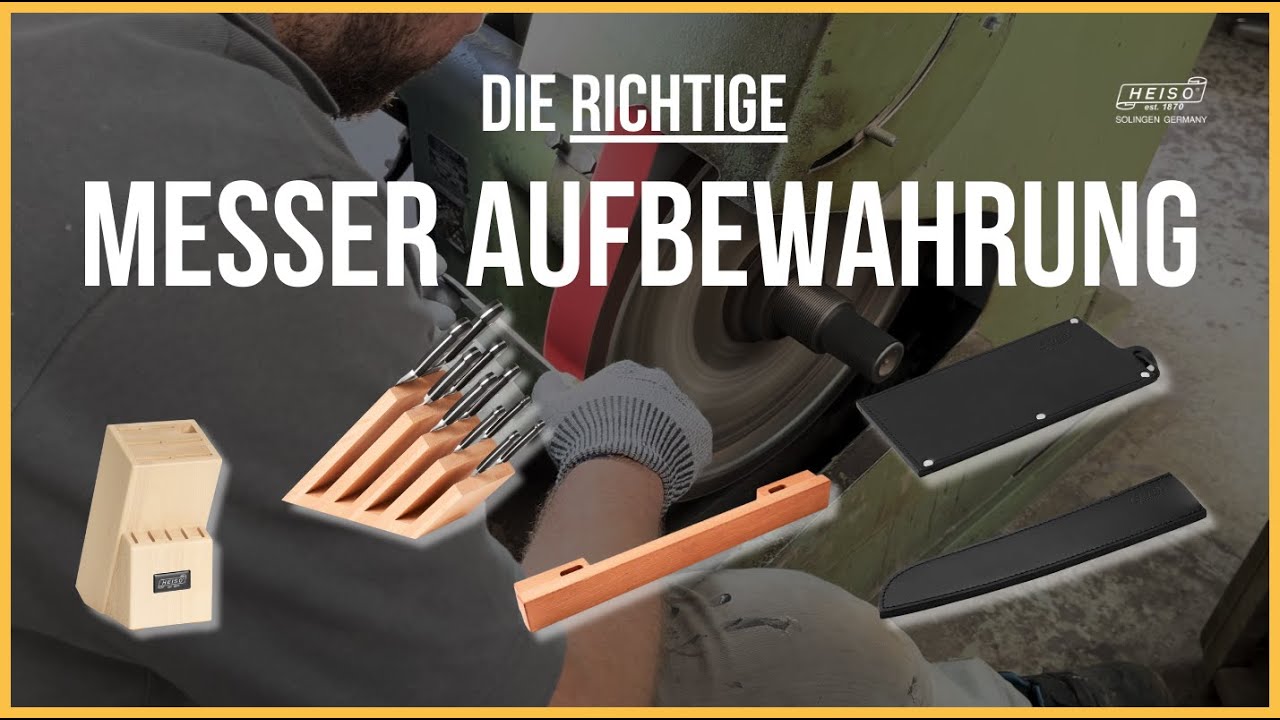 Perfekte Messeraufbewahrung: Messerblock, Magnetleiste oder Lederscheide?