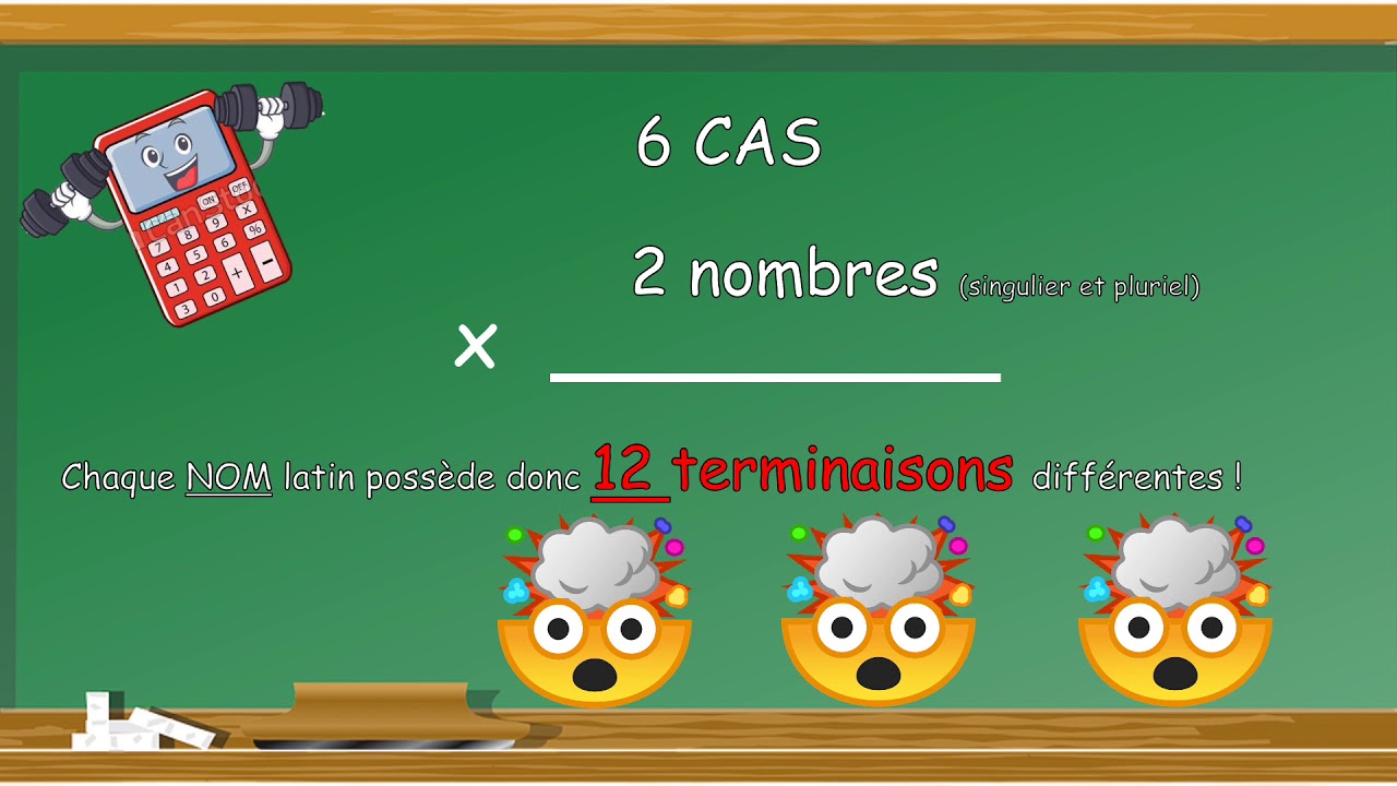 LATIN 1   C'est quoi une déclinaison?