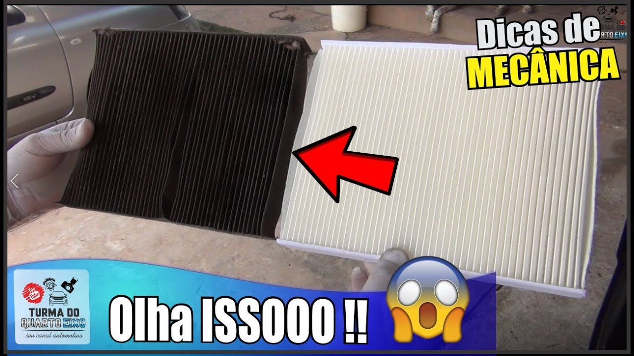 Troca do Filtro do Ar concionado da ECOSPORT [1º Geração] - M G R CAR SERVICE