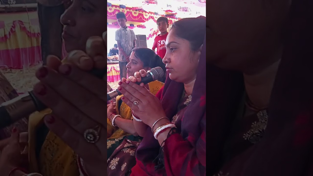 রণবী বালা পাড়ায় কীর্তনের আসরে এক ভক্তের অনুরোধে একমধুর  ভজন কীর্তন গাইলাম 🙏🙏