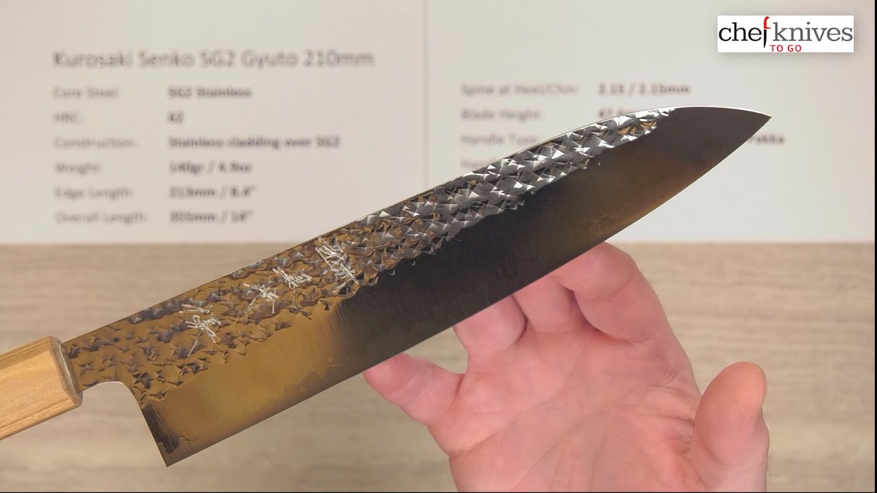 Kurosaki Senko SG2 Gyuto 210mm Quick Look