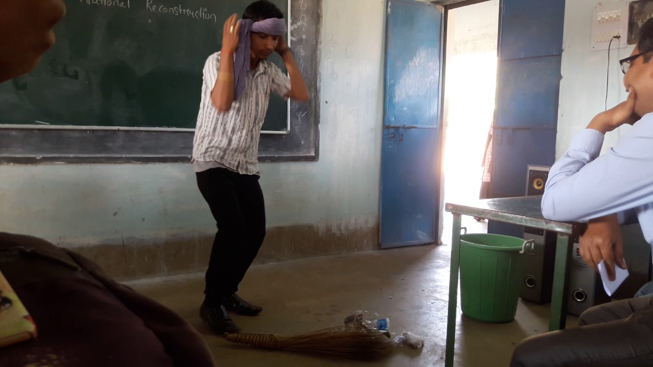 Got 1st prize in Mono Action at Belpahar college( cleanness )